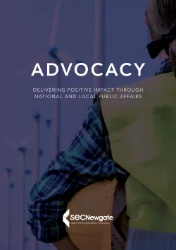 <div>Advocacy - Delivering positive impact through national and local public affairs</div>