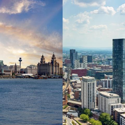 Manchester/Liverpool skyline